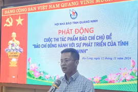 Hội Nhà báo tỉnh Quảng Ninh: Phát động cuộc thi Báo chí đồng hành cùng sự phát triển của tỉnh