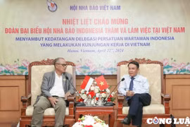 Hội Nhà báo Việt Nam và Indonesia: Tăng cường hơn nữa mối quan hệ hợp tác giữa báo chí hai nước