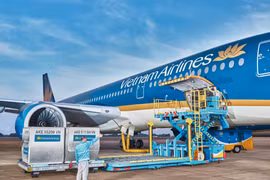 Vietnam Airlines vận chuyển miễn phí hàng hóa cứu trợ vùng bão lũ miền Bắc