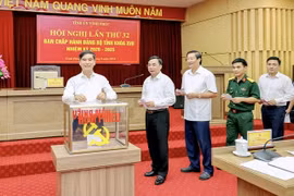 Ông Bùi Huy Vĩnh được bầu giữ chức Phó Bí thư Tỉnh ủy Vĩnh Phúc, nhiệm kỳ 2020 - 2025