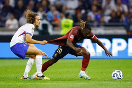 Mbappe mờ nhạt, đội tuyển Pháp đánh bại Bỉ tại Nations League