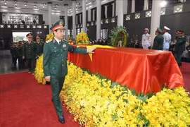 Đoàn Quân ủy Trung ương, Bộ Quốc phòng viếng Tổng Bí thư Nguyễn Phú Trọng
