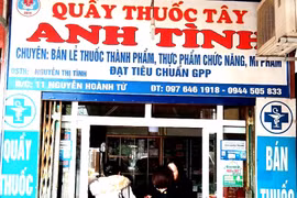 Xử phạt 7 cơ sở kinh doanh thuốc chữa bệnh ở Hà Tĩnh