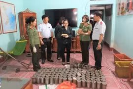 Hà Nam: Phát hiện gần 110kg giò, chả có chứa hàn the