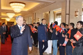 Lễ đón chính thức Tổng Bí thư, Chủ tịch nước Tô Lâm tại Mông Cổ
