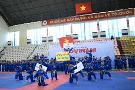 Hơn 300 huấn luyện viên, vận động viên tham gia Giải Vô địch Vovinam miền Bắc năm 2024
