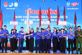 Hưng Yên: Ra quân Chiến dịch Thanh niên tình nguyện hè và tiếp sức mùa thi năm 2024