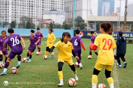 U16 nữ Việt Nam tích cực luyện tập, chuẩn bị thi đấu giao hữu quốc tế