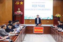 Bắc Ninh: Ban Tuyên giáo Tỉnh ủy định hướng công tác tư tưởng, báo chí cho các đơn vị