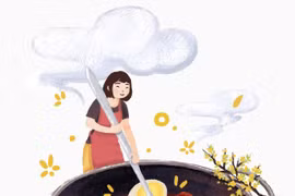 Tết về thương nhớ chả phòng