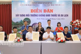 Hướng đến xây dựng du lịch Ninh Bình không khói thuốc lá