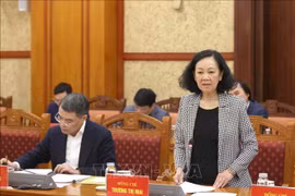 Tiểu ban Tổ chức phục vụ Đại hội XIV của Đảng họp phiên thứ nhất
