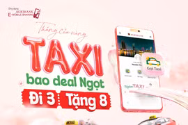 Tháng của Nàng, ưu đãi lớn: Tặng ngay 50.000 đồng khi Gọi taxi trên Agribank E-Mobile Banking