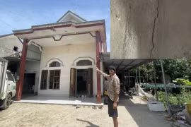 Thanh Hoá: Xuất hiện nhiều vết nứt bất thường tại nhà dân