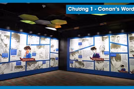 Triển lãm tranh đặc biệt về Thám tử lừng danh Conan tại Hà Nội
