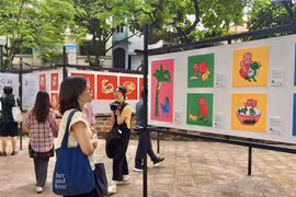 Độc đáo không gian triển lãm 'Dân gian trong Gen Z'