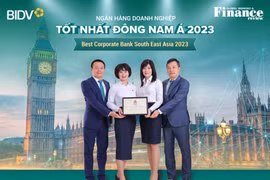BIDV giữ vững vị trí Ngân hàng SME và Ngân hàng Doanh nghiệp tốt nhất Đông Nam Á