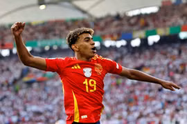 Sao trẻ Tây Ban Nha Lamine Yamal tăng giá “phi mã” sau EURO 2024