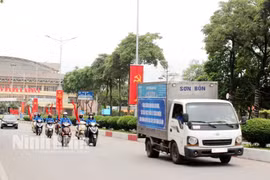 Ninh Bình: Tuyên truyền lưu động hưởng ứng "Tháng hành động vì an toàn thực phẩm" năm 2024