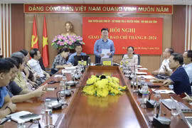 Tỉnh Quảng Ninh tổ chức hội nghị giao ban báo chí tháng 8/2024