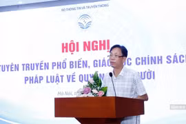 Bộ TT&TT tổ chức Hội nghị Phổ biến, giáo dục chính sách pháp luật về quyền con người