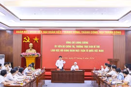 Nâng cao vai trò, vị thế, hiệu quả của công tác Mặt trận trong tình hình mới