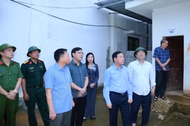 Lãnh đạo tỉnh Thanh Hóa kiểm tra công tác phòng, chống thiên tai tại các huyện miền núi