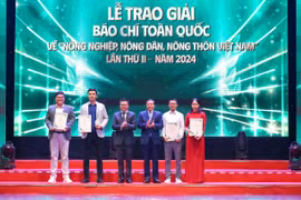 Lễ trao Giải báo chí toàn quốc về nông nghiệp, nông dân, nông thôn Việt Nam lần thứ II năm 2024