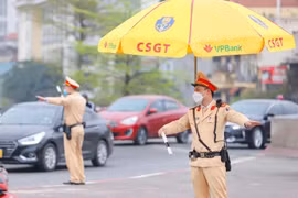 Hà Nội: Bảo đảm ATGT trong thời gian diễn ra kỳ họp thứ 6, Quốc hội khóa XV