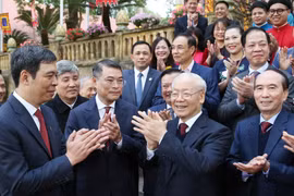 Tổng Bí thư Nguyễn Phú Trọng dâng hương tại Điện Kính Thiên, Khu di tích Hoàng thành Thăng Long
