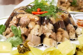 Thịt đông và canh bóng Việt Nam lọt top món ăn từ nấm ngon nhất thế giới