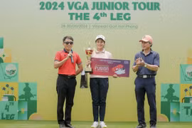 Nguyễn Viết Gia Hân giành chức vô địch Chặng 4 VGA Junior Tour 2024