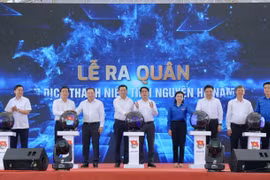 Petrovietnam trao tặng nhiều công trình an sinh tại Lễ ra quân Chiến dịch thanh niên tình nguyện hè 2024 của Đoàn Khối Doanh nghiệp TW