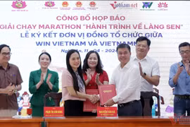 Báo VietNamNet phối hợp tổ chức giải chạy "Hành trình về Làng Sen" 2024