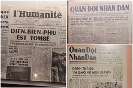 Khám phá tư liệu quý về Chiến dịch Điện Biên Phủ tại Bảo tàng Báo chí Việt Nam