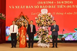 Báo Lai Châu Kỷ niệm 60 năm Ngày thành lập và xuất bản số báo đầu tiên