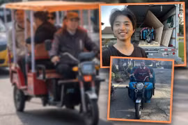 Xe ba gác Trung Quốc “đắt hàng” khi được xuất khẩu sang Mỹ