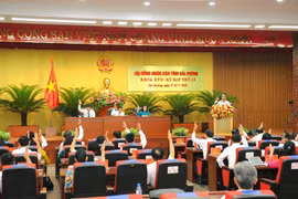 Ngày mai (18/10), HĐND tỉnh Hải Dương khóa XVII tổ chức Kỳ họp chuyên đề