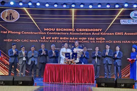 Ra mắt Hiệp hội các nhà thầu xây dựng Hải Phòng