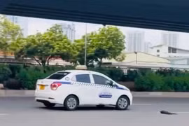 Bắt giữ tài xế taxi có hành vi náo loạn gây nguy hiểm cho người tham gia giao thông