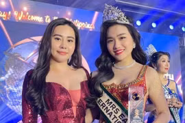 Vũ Thị Hoa - Chiến binh âm thầm đăng quang Mrs Earth International 2024