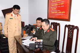 Bộ Công an kiểm tra các máy đo nồng độ cồn tại Hà Nam
