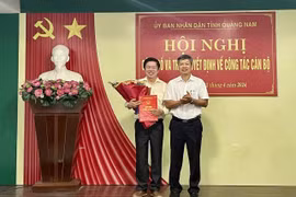 Ông Đặng Bá Dự giữ chức Giám đốc Sở Ngoại vụ tỉnh Quảng Nam