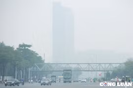 Hơn 7h tối, Hà Nội đứng top 1 về ô nhiễm không khí trên thế giới