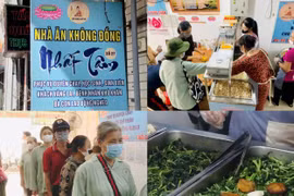 Ấm áp nghĩa tình từ những suất cơm chay 0 đồng
