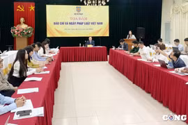 Báo chí đồng hành cùng ngành tư pháp thực hiện tốt công tác truyền thông, giáo dục, phổ biến pháp luật