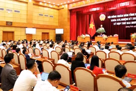 Khai mạc Kỳ họp thứ 22 Hội đồng nhân dân tỉnh Quảng Ninh khóa XIV