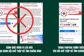 Xuất hiện Fanpage lừa đảo kêu gọi quyên góp ủng hộ người dân vùng bão ở Quảng Ninh