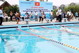 Hưng Yên: Phát động toàn dân tập luyện môn bơi, phòng chống đuối nước