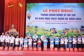 Thái Bình: Cam kết thực hiện mùa hè an toàn cho trẻ em